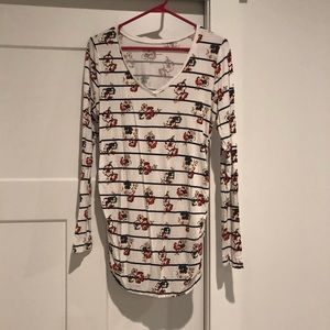 Motherhood maternity long-Sleeve shirt Sz Lg